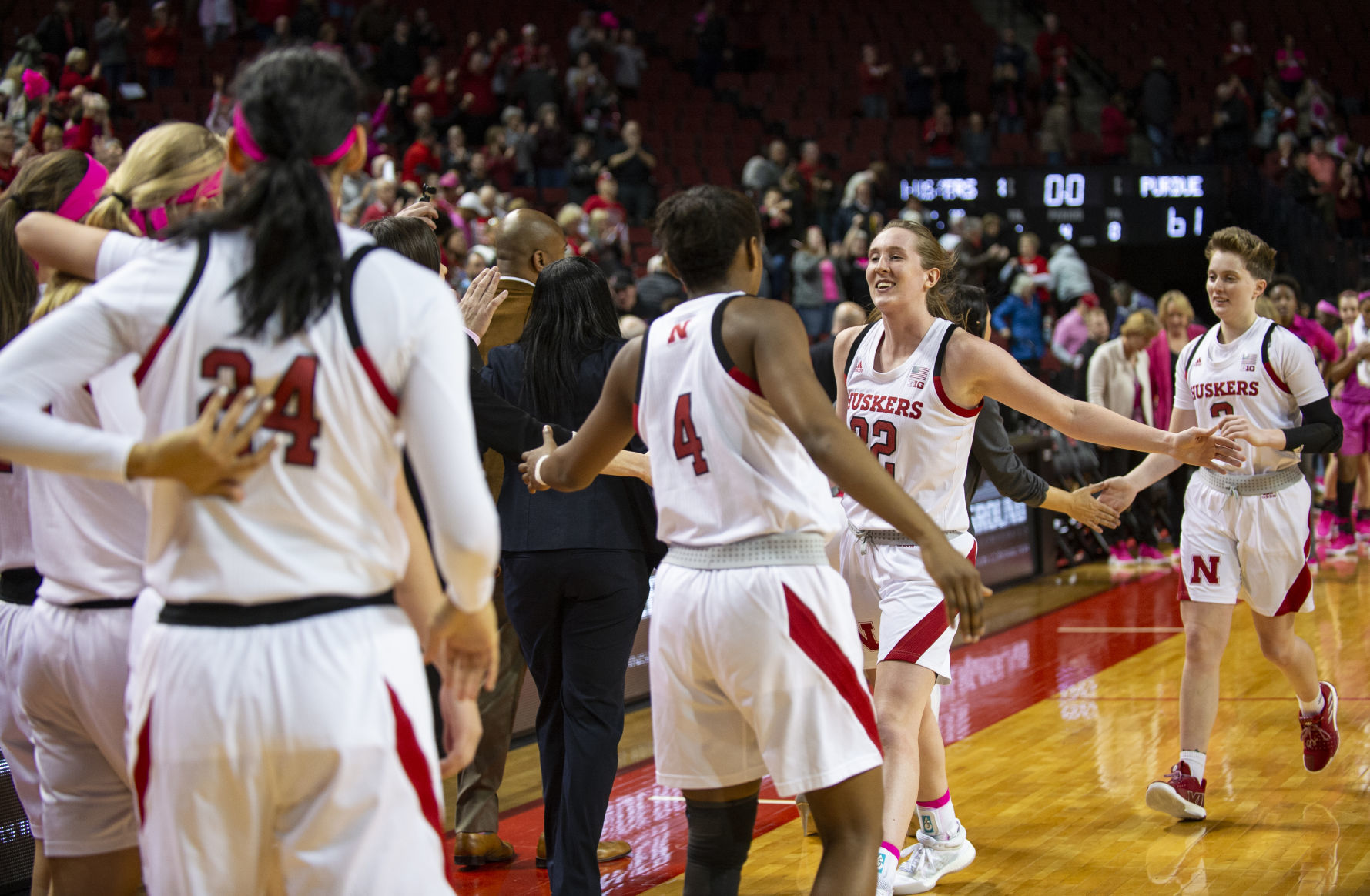 Nebraska Cornhuskers vs. Purdue Boilermakers Womens 2.10